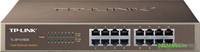 Коммутатор TP-Link TL-SF1016DS - фото