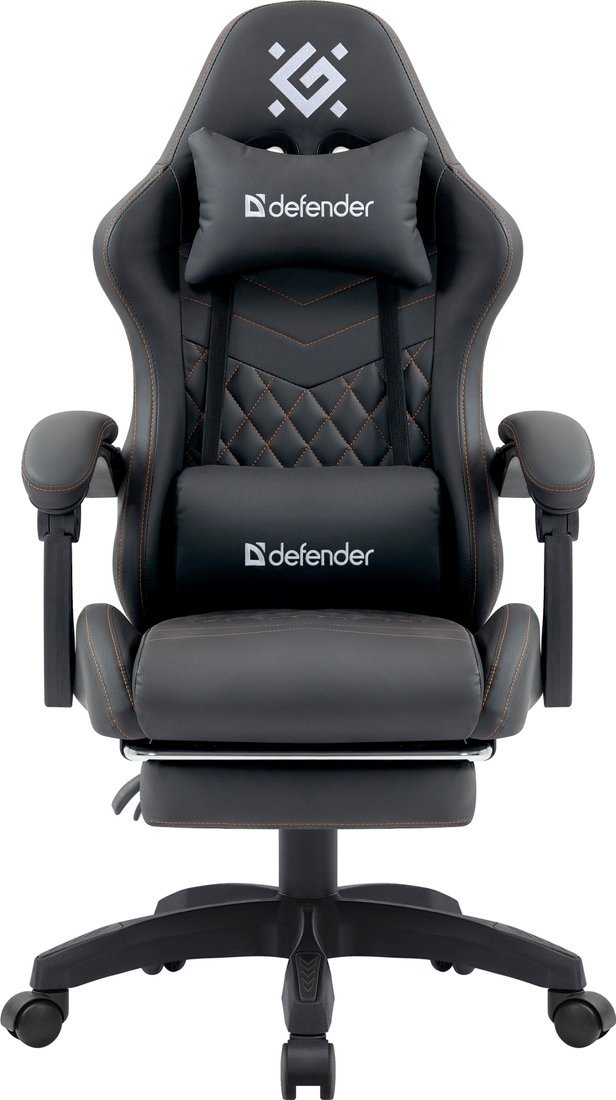 Игровое (геймерское) кресло Defender Bora (темно-серый) - фото2