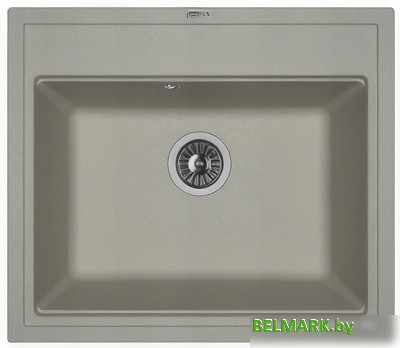 Кухонная мойка Florentina Липси 600 (серый шелк) - фото