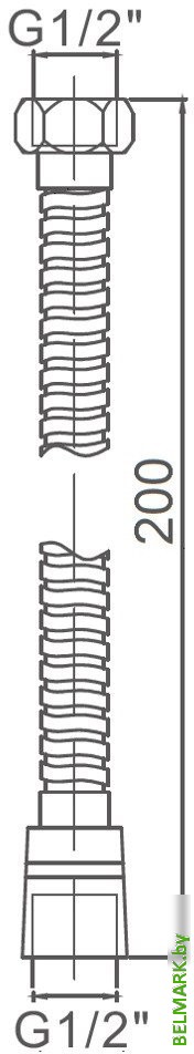 Душевой шланг Ledeme L42-20 - фото2