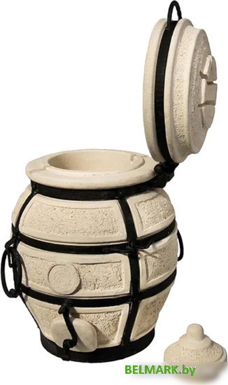 Тандыр Амфора Донской с откидной крышкой - фото