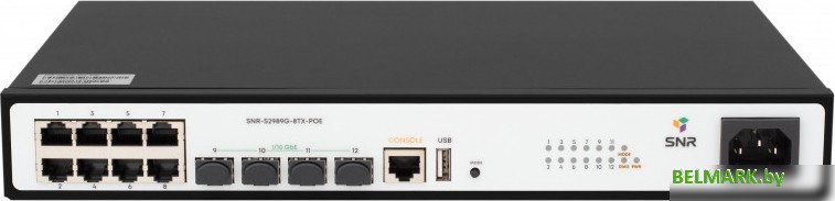 Управляемый коммутатор 2-го уровня SNR SNR-S2989G-8TX-POE - фото