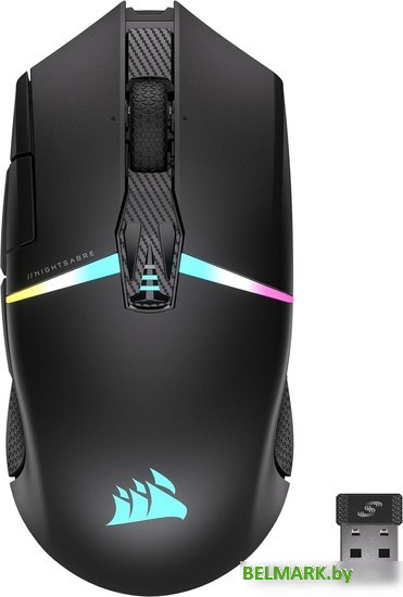 Игровая мышь Corsair Nightsabre Wireless RGB - фото2
