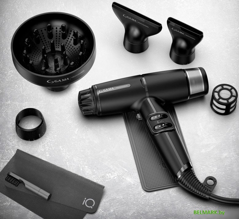 Фен GA.MA IQ Litemax (черный) - фото