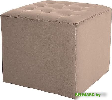 Пуфик Signal Lori Velvet Bluvel 28 (бежевый) - фото