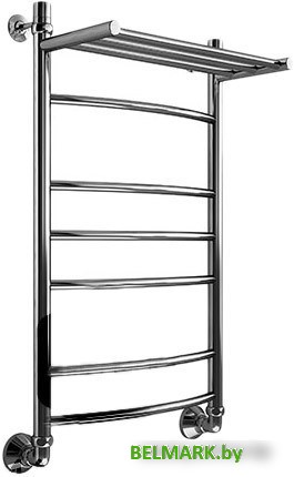 Полотенцесушитель Маргроид Вид 5 с полкой 80x50 - фото