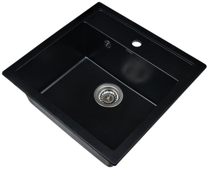 Кухонная мойка Wisent 510-26W (с сифоном GER013) - фото2