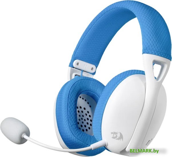 Наушники Redragon Ire Pro (белый/синий) - фото