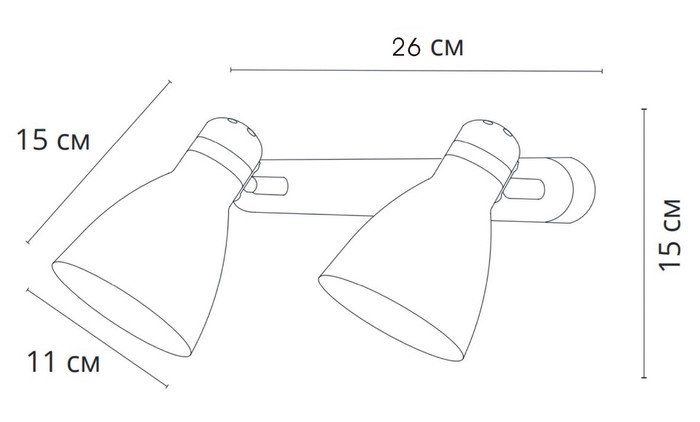 Спот Arte Lamp Fafnir A5047PL-2BK - фото2