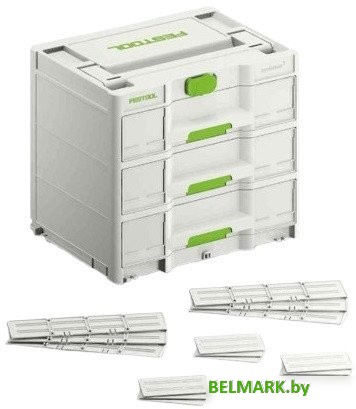 Ящик для инструментов Festool SYS3-SORT/3 M 337 577769 - фото