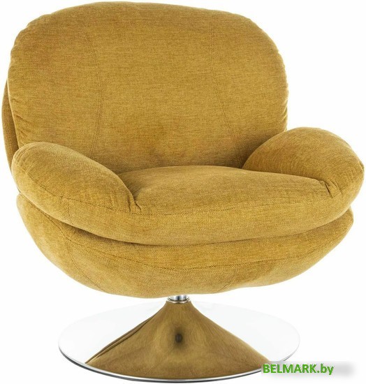 Интерьерное кресло Signal Brigitte Brego 68 (карри/хром) - фото