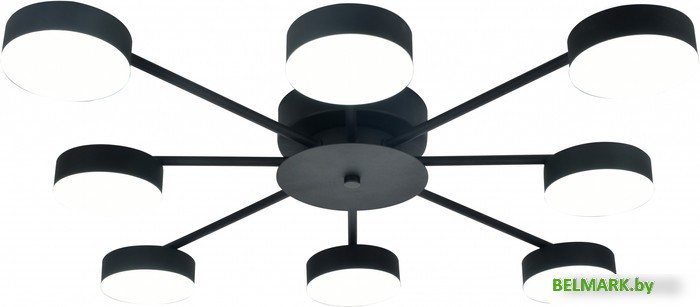 Припотолочная люстра Mirastyle XL-20626/8 BK - фото