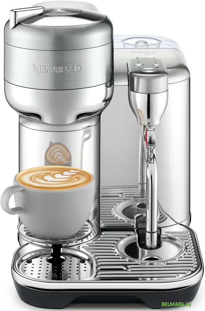 Капсульная кофеварка Nespresso the Vertuo Creatista SVE850BSS - фото