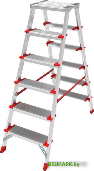Лестница-стремянка Новая высота NV 3127 (2x6 ступеней) - фото
