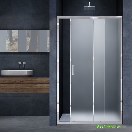 Душевая дверь Vincea Alpha VDS-3AL120MT (хром/текстурное) - фото