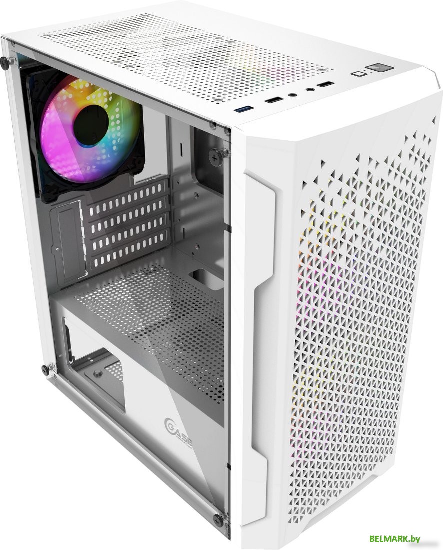 Корпус Powercase Mistral Micro Z3W Mesh LED - фото2
