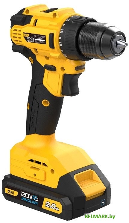 Дрель-шуруповерт Deli EDC120 (с 2-мя АКБ) - фото