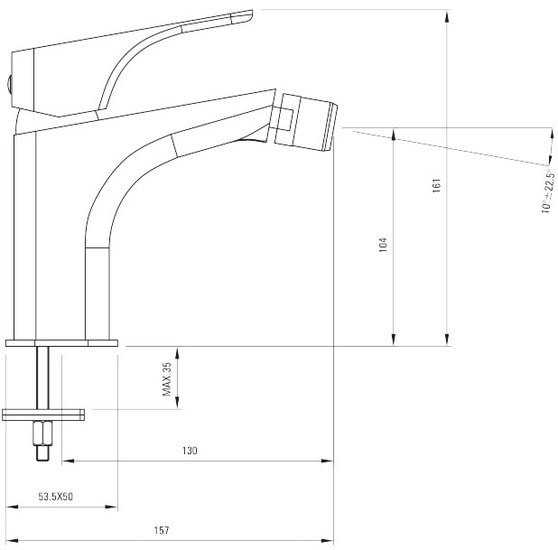 Смеситель Deante Hiacynt BQH A30M - фото2
