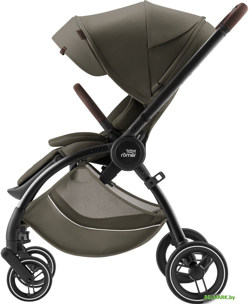 Коляска прогулочная «книга» Britax Romer Rio Lux (urban olive) - фото