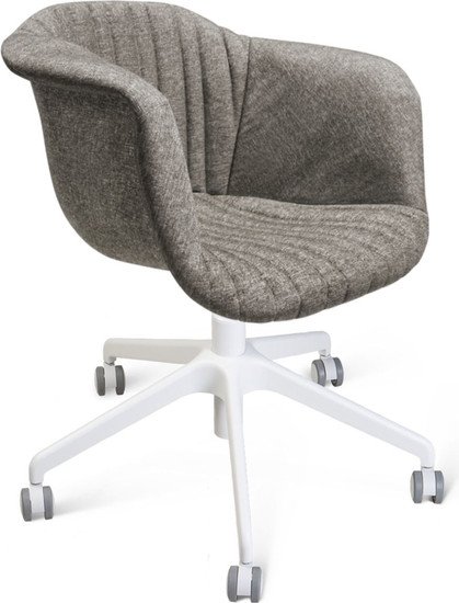 Офисный стул Sheffilton SHT-ST31-C1/S154 (пепельный/белый) - фото