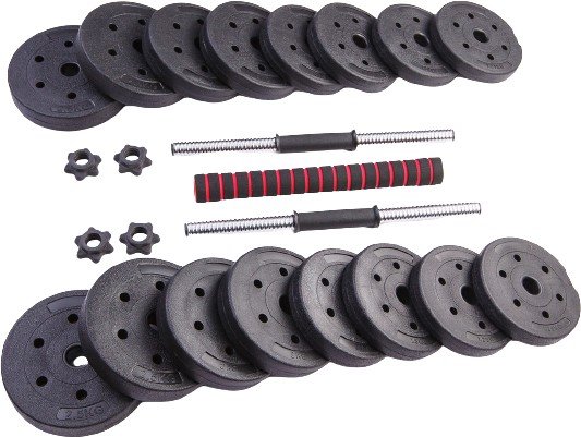 Набор гантелей Ametist композитные 30 кг - фото