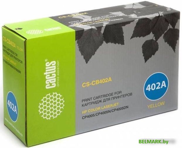 Картридж CACTUS CS-CB402AR (аналог HP 642A CB402A) - фото