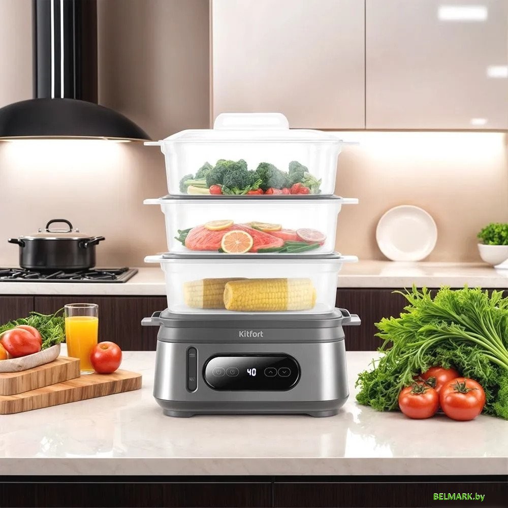 Пароварка Kitfort KT-6280 - фото2