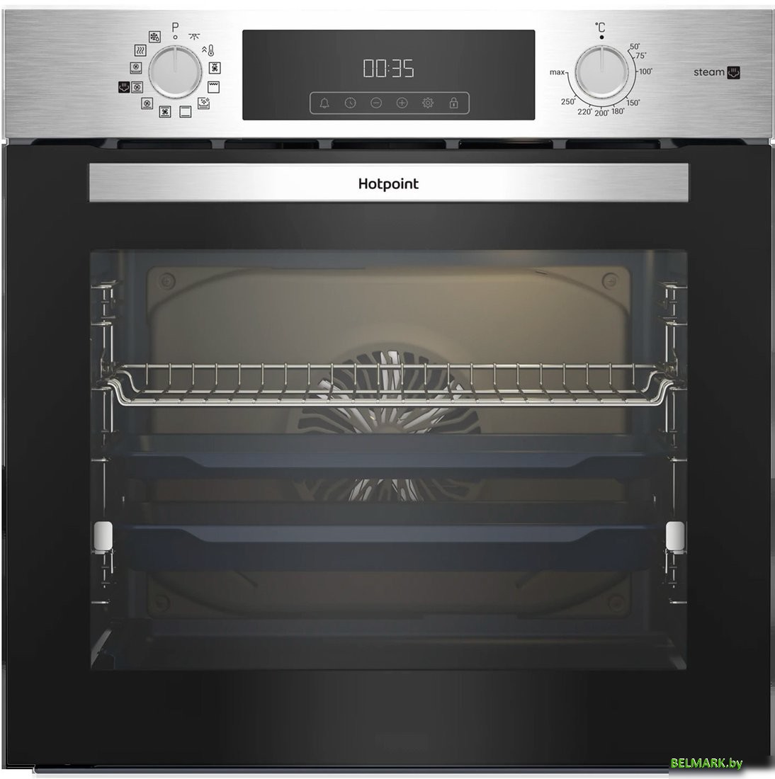 Электрический духовой шкаф Hotpoint HSTF 1231 JSAH IX - фото
