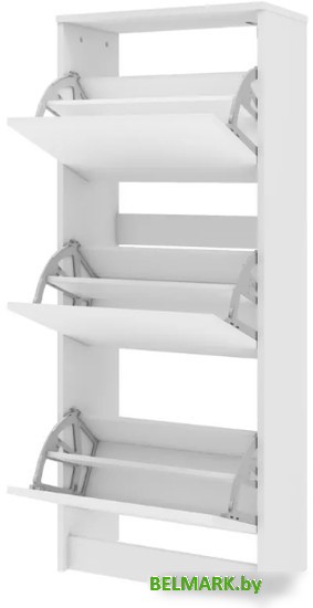 Тумба для обуви Stolline Лофт 117.11 (белый) - фото2