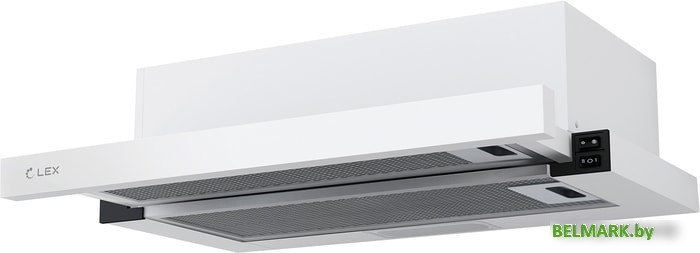 Кухонная вытяжка LEX Hubble G 500 (белый) - фото