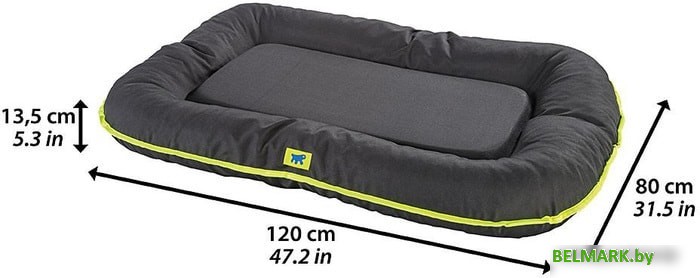 Лежак Ferplast Oscar 120 81097017 (черный) - фото2