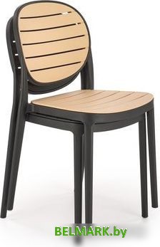 Стул Halmar K529 (черный/натуральный) - фото2