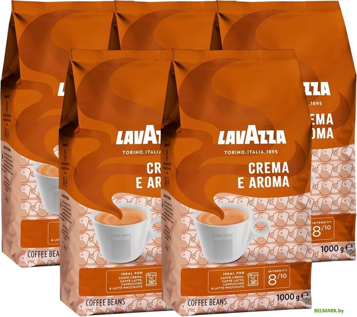 Кофе Lavazza Crema e Aroma в зернах 5х1 кг - фото