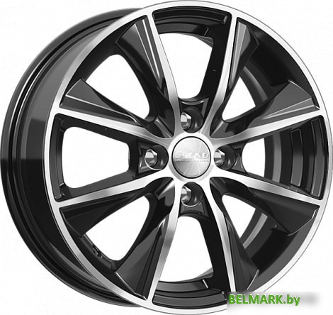 Литые диски SKAD Порту 15x6" 4x100мм DIA 60.1мм ET 50мм Алмаз - фото