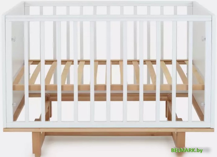 Классическая детская кроватка Rant Bamboo 768 (cloud white) - фото