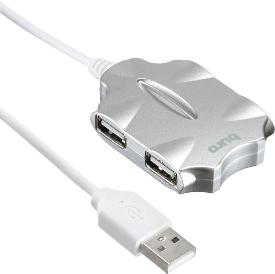 USB-хаб Buro BU-HUB4-0.5-U2.0-Candy - фото