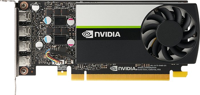 Видеокарта PNY Nvidia Quadro T1000 8GB GDDR6 VCNT1000-8GB-SB - фото