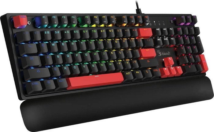 Клавиатура A4Tech Bloody S515R (черный, Bloody BLMS Red) - фото2