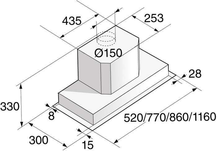 Кухонная вытяжка ASKO CC4527S - фото2