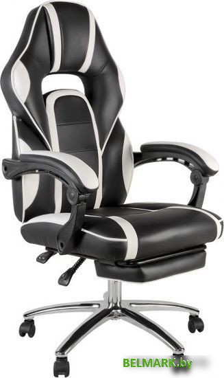 Кресло Меб-ФФ MF-2012 (черный/белый) - фото
