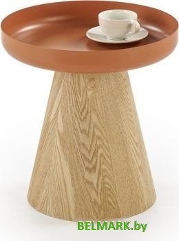 Журнальный столик Halmar Gina (корица/натуральный) - фото