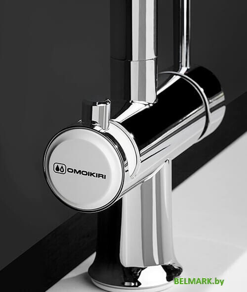 Смеситель Omoikiri Akeno C-BL (хром/черный) - фото2