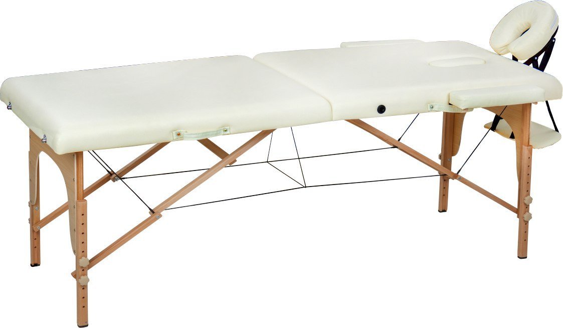 Массажный стол Элеганс МД - 221А (бежевый) - фото