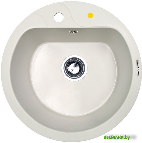 Кухонная мойка Zigmund & Shtain Kreis 505F (индийская ваниль) - фото