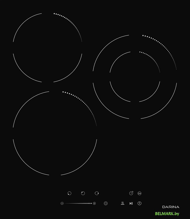 Варочная панель Darina 6P E3324 B - фото