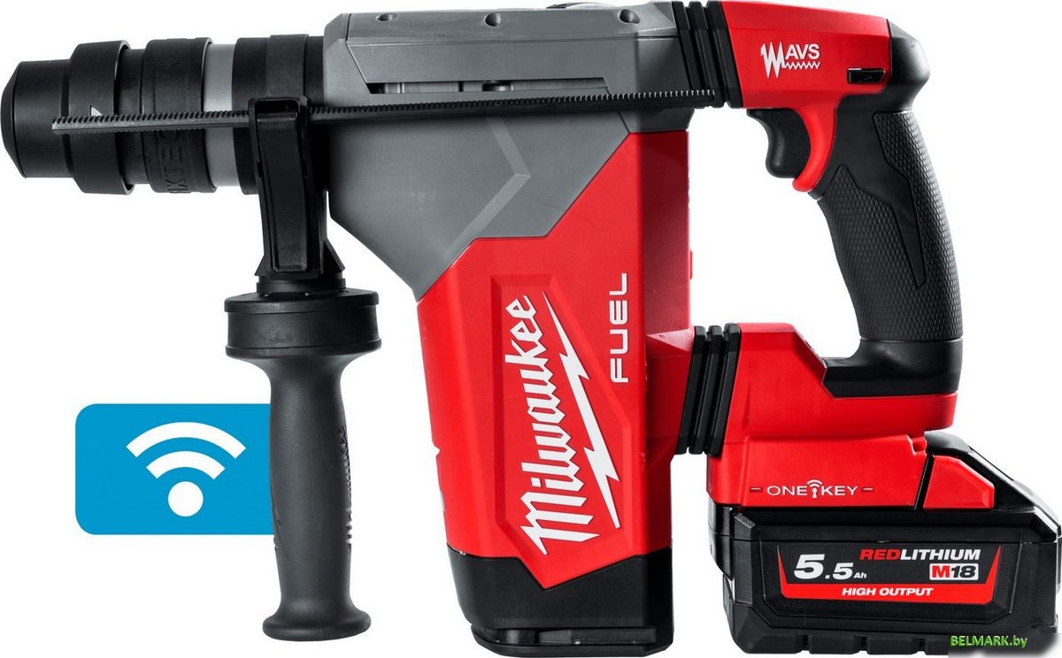 Перфоратор Milwaukee M18 FUEL M18ONEFHPX-552X 4933478496 (с 2-мя АКБ, кейс) - фото2