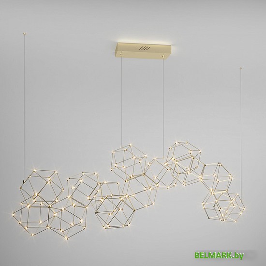 Подвесная люстра Евросвет Uma 90168/14 медь - фото