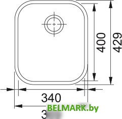 Кухонная мойка Franke Armonia AMX 110-34 122.0021.444 - фото2