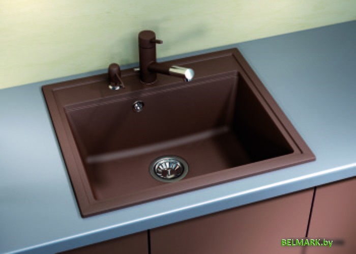 Кухонная мойка Florentina Липси 600 (антрацит) - фото2