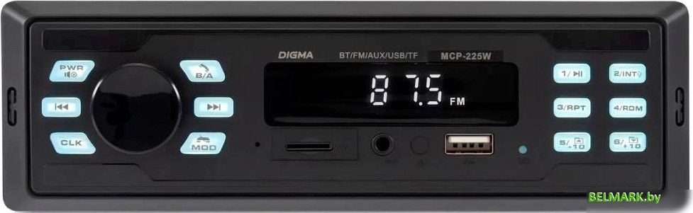 USB-магнитола Digma MCP-225W - фото